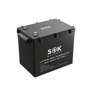 SOK SK12V206PH 12V 206Ah marine-grade heated LiFePO4 battery
