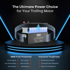 SOK SK24V100 24V 100Ah LiFePO4 battery